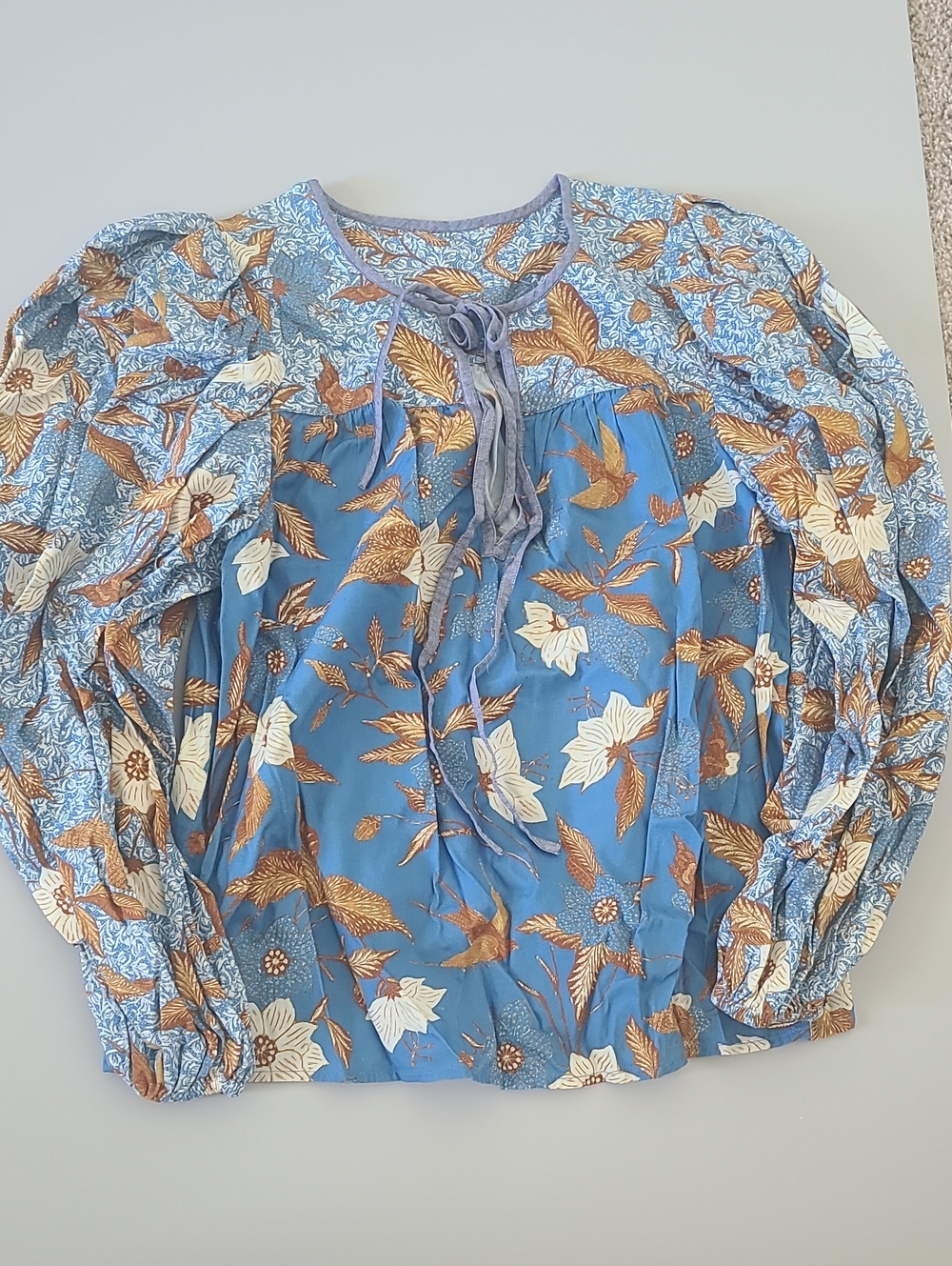 Ulla Johnson Lilliana Crepe Blouse